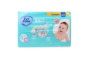 Підгузки Максі 7-18кг 40шт Еві Бейбі