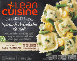 Lean Cuisine Marketplace Spinach Artichoke Ravioli