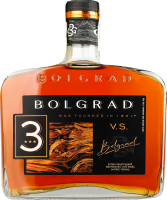 Бренди 0.5л 40% виноградный выдержанный 3 года VS Bolgrad бут