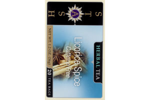 Stash Herbal Tea Caffeine Free Licorice Spice - 20 CT