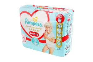 Підгузники-трусики для дітей 12-17кг 5 Premium Care Pampers 34шт