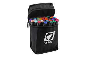 Скетч-маркери кольорові двосторонні 36шт сумка Josef Otten