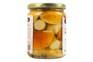 Грибы маринованные Белые Полісянка с/б 360г