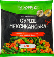 Суміш овочева швидкозаморожена Мексиканська Light Yarofruit м/у 400г