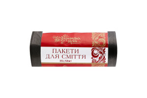 Пакет д/сміття Українська Зірка 35 л 50 шт