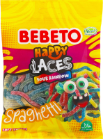 Конфеты жевательные Радуга Спагетти Bebeto м/у 80г