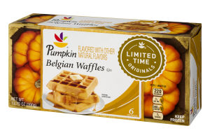 Ahold Belgian Waffles Maple - 6 CT