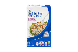 Ahold Boil-In-Bag Enriched Long Grain White Rice - 4 CT