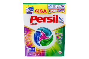Средство моющее для стирки цветных вещей 4в1 Диски Color Deep clean Persil 68х16.5г