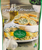 Брускета з часником та петрушкою Valentina Snacks д/п 150г
