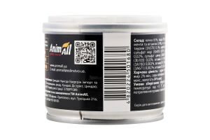 Корм д/дорослих собак Качка з куркою в ніжному желе 195г ж/б AnimAll
