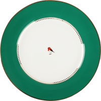 Тарілка PIP Studio LoveBirds смарагдова 26,5см