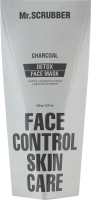 Маска для обличчя глибоко очищувальна з ефектом матування Detox Face control skin care Mr.Scrubber 100г