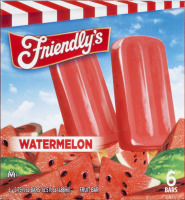 Friendly's Fruit Bars Watermelon - 6 CT