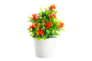 Квіти штучні у горщику 11*16см в асортименті