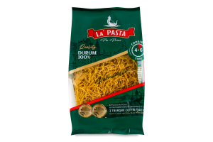 Изделия макаронные нитевидные короткие из твердых сортов пшеницы группа А Вермишель №657 La' Pasta Per Primi м/у 400г