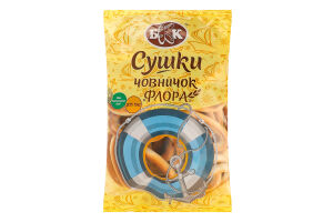 Сушки челночок Флора БКК м/у 300г