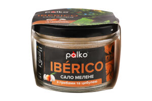 Сало молотое с грибами и луком Iberico Palko с/б 160г
