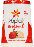 Yoplait Original Low Fat Yogurt Strawberry Banana