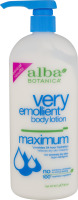 Alba Botanica Very Emollient Body Lotion Maximum