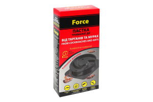 Ловушка от тараканов и муравьев длительного действия Force 6шт
