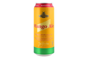 Пиво св.Svyturys манго Ale 4,0% 0,5л з/б