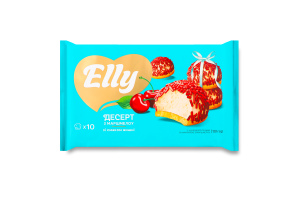Десерт з маршмелоу з смаком вишні 120г Elly