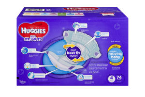 Huggies Little Movers Stage 4 22-37 lb - 74 CT