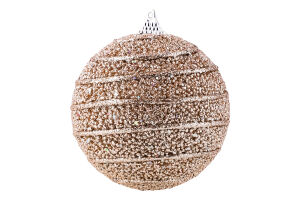 Прикраса ялинкова Куля блискуча пінопл 8см 833910