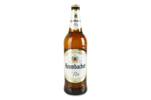 Пиво 0.66л 4.8% светлое фильтрованное пастеризованное Pils Krombacher бут