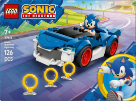 Конструктор для дітей від 7років №77117 Sonic: speedster lightning Sonic Lego 126ел