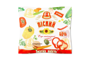 Соус майонезний Пісний 40% 330г п/е ЖирноВ