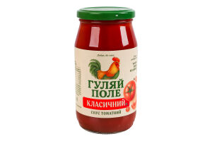 Соус томатный пастеризованный Классический Гуляй-поле с/б 440г