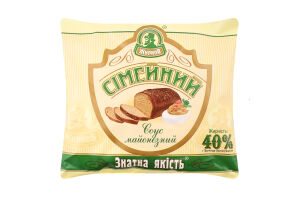 Соус майонезний 40% Сімейний Жирновъ м/у 330г