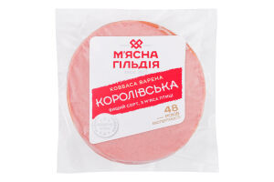 Колбаса вареная из мяса птицы Королевская М'ясна Гільдія в/с в/у 0.28кг
