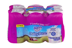Dean's Dairy Pure 1% Lowfat Milk - 6 CT