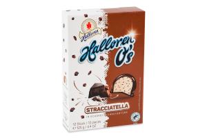 Конфеты в шоколадной глазури Stracciatella O's Halloren к/у 125г