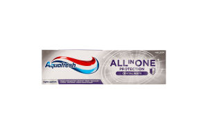 Паста зубная Crystal White All in One Protection Aquafresh 75мл