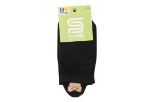 Шкарпетки дитячі з вишивкою Бант з 3Д язичком занижені р.12-20 Premier Socks