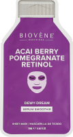 Маска для лица тканевая с асаи и ретинолом Biovene 20мл