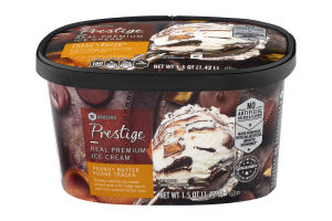 Prestige Real Premium Ice Cream Peanut Butter Fudge Tracks
