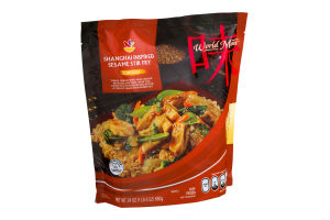 Ahold World Menu Chinese Shanghai Inspired Sesame Stir Fry