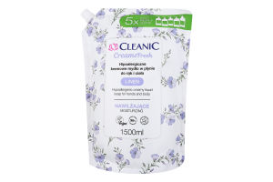 Крем-мило рідке Cleanic Linen для рук і тіла