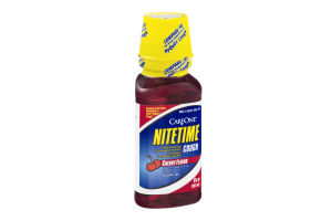 CareOne Nitetime Cough Suppressant Cherry