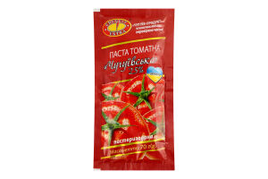 Паста томатна 25% пастеризована Чугуївська Чугуев продукт м/у 70г