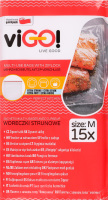 Пакети-зіпери д/зб.продуктів viGO 15шт
