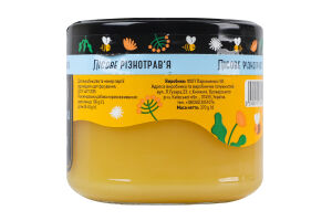 Мед натуральный цветочный монофлорный Лесное разнотравье Лавка традицій в/с с/б 370г