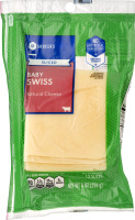 SE Grocers Sliced Baby Swiss Natural Cheese - 12 CT