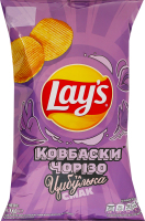 Чипси картопляні Ковбаски Чорізо та цибулька Lay's м/у 95г