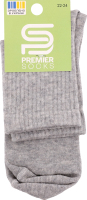 Шкарпетки підл Premier socks вис спорт сірі р22-24